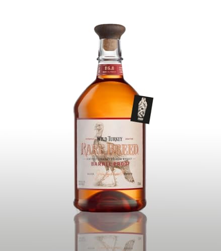 Wild Turkey Rare Breed Kentucky Straight Bourbon Whiskey Barrel Proof 0,7L (58,4% vol.)- [Enthält Sulfite] von Generisch