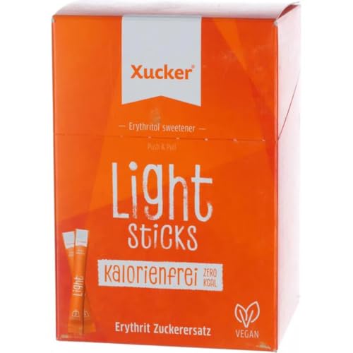 Xuck Zuckersticks light, 100 Prozent Erythrit, Zuckerersatz, Zucker 250 Gramm je 5g, 50 Stück Xuck Zuckersticks light, 100 Prozent Erythrit, Zuckerersatz, Zucker 250 Gramm je 5g, 50 Stück von Generisch