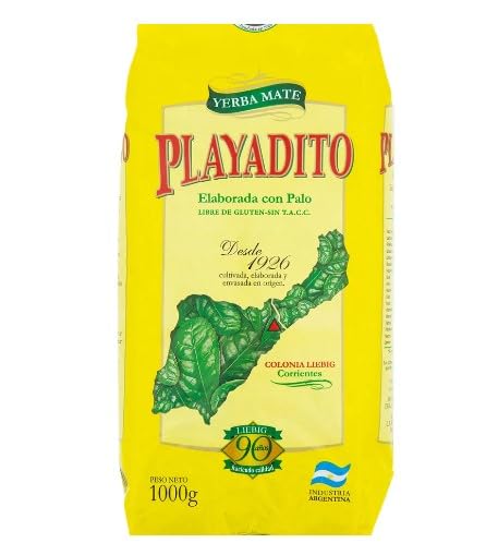 Yerba Mate für Aufguss PLAYADITO Beutel 1 kg von Generisch