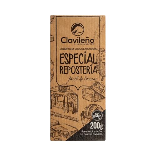 Zartbitter-Kuvertüre spanische zum Backen 200 g. 2er Pack Zartbitter-Kuvertüre spanische zum Backen 200 g. 2er Pack von Generisch
