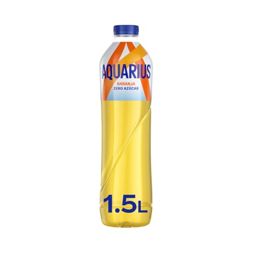 Zero Isotonisches Getränk ohne Zucker mit Orangengeschmack Flasche 1,5 l. 2er Pack von Generisch
