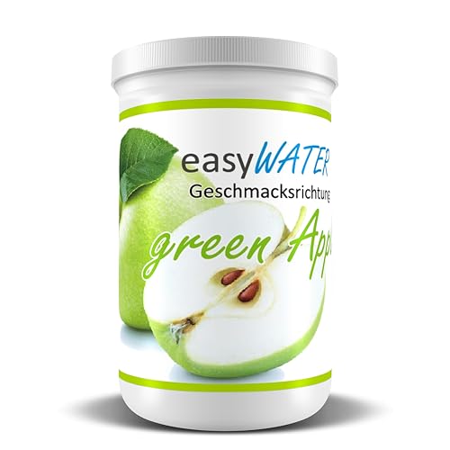 green Apple easyWater Getränkepulver│ Zuckerfreies Geschmackspulver für erfrischende Getränke │Nur 5 Kalorien auf 500ml Wasser│ohne Aspartam│Inhalt: 25 Portionen green Apple easyWater Getränkepulver│ Zuckerfreies Geschmackspulver für erfrischende Getränke │Nur 5 Kalorien auf 500ml Wasser│ohne Aspartam│Inhalt: 25 Portionen von Generisch