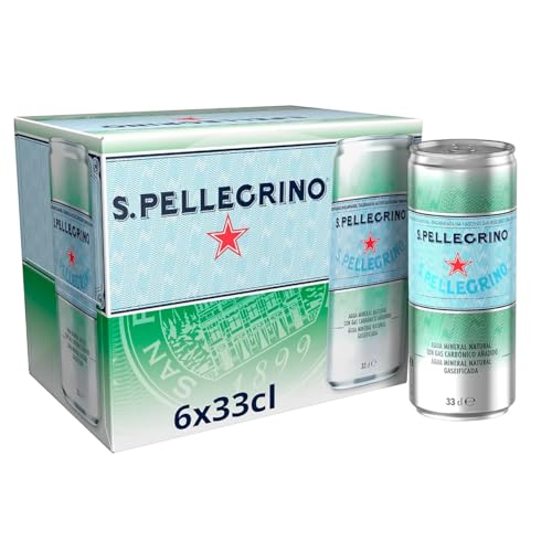 kohlensäurehaltiges Mineralwasser, Dosen 6 x 33 cl, 2er Pack kohlensäurehaltiges Mineralwasser, Dosen 6 x 33 cl, 2er Pack von Generisch