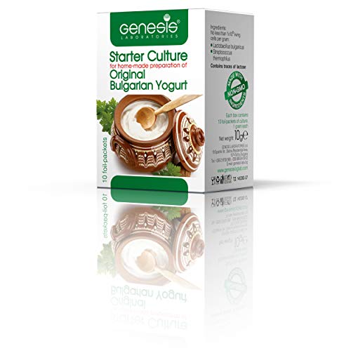 Bulgarian Starter Kultur für Traditionelen Joghurt - natürlichen - bis zum 50 Liter von Genesis