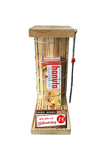 hanuta Geschenk 18 Geburtstag Geschenke - Eiserne Reserve hanuta 10 Stück hanuta witzige lustige Geschenk-Idee Text rot Alles Gute zum 18 Geburtstag hanuta Geschenk 18 Geburtstag Geschenke - Eiserne Reserve hanuta 10 Stück hanuta witzige lustige Geschenk-Idee Text rot Alles Gute zum 18 Geburtstag von Genial-Anders