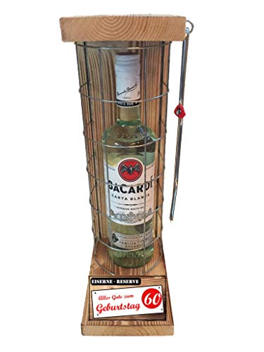 Bacardi Geschenk 60 Geburtstag Eiserne Reserve Gitter Bacardi Carta Blanca Rum (1 x 0.7 l) -r- Alles Gute zum 60. Geburtstag Bacardi Geschenk 60 Geburtstag Eiserne Reserve Gitter Bacardi Carta Blanca Rum (1 x 0.7 l) -r- Alles Gute zum 60. Geburtstag von Genial-Anders