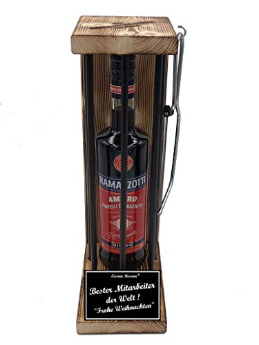 Weihnachten Geschenk Mitarbeiter Ramazzotti Eiserne Reserve Black Edition incl. Notsäge -s- Bester Mitarbeiter der Welt Frohe Weihnachten Kräuterlikör (1 x 0.70 l) Weihnachten Geschenk Mitarbeiter Ramazzotti Eiserne Reserve Black Edition incl. Notsäge -s- Bester Mitarbeiter der Welt Frohe Weihnachten Kräuterlikör (1 x 0.70 l) von Genial-Anders