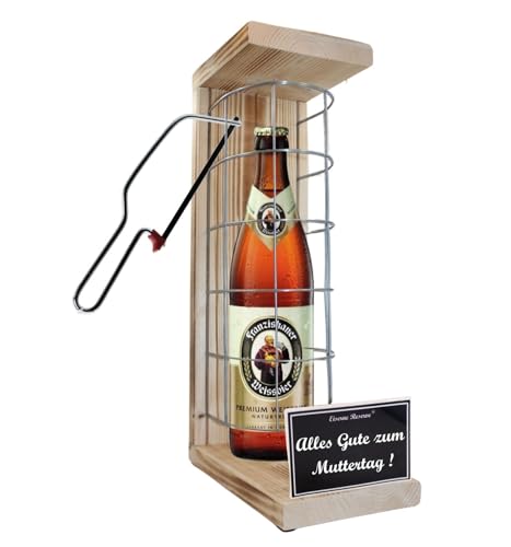 Franziskaner Weissbier Geschenk Muttertag Franziskaner - Eiserne Reserve Gitterkäfig Bier Biergeschenk s/w Alles Gute zum Muttertag Bier (1 x 0.5 l) Franziskaner Weissbier Geschenk Muttertag Franziskaner - Eiserne Reserve Gitterkäfig Bier Biergeschenk s/w Alles Gute zum Muttertag Bier (1 x 0.5 l) von Genial-Anders