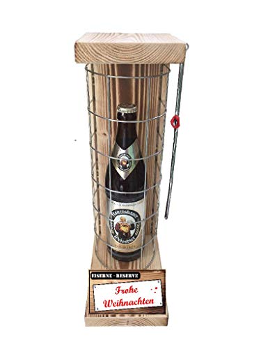 Eiserne Reserve Geschenkset Weihnachten Mann Frau Freund Freundin Freixenet Sekt Gitter Text rot Weihnachten: Frohe Weihnachten Sekt (1 x 0.75 l) von Eiserne Reserve