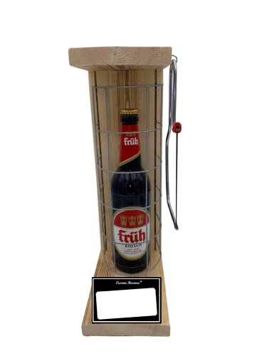Früh Kölsch Geschenk Bier mit eigenem Text Eiserne Reserve Gitterkäfig Bier Biergeschenk s/w Neutral zum SELBST BESCHRIFTEN Bier (1 x 0.5 l) Früh Kölsch Geschenk Bier mit eigenem Text Eiserne Reserve Gitterkäfig Bier Biergeschenk s/w Neutral zum SELBST BESCHRIFTEN Bier (1 x 0.5 l) von Genial-Anders