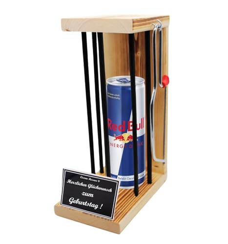 Red Bull Geschenk Geburtstag Geschenke - Red Bull Eiserne Reserve Black Edition - Geschenk Set für Männer Frauen Geschenkidee -s- Herzl. Glückw. zum Geburtstag von Genial-Anders