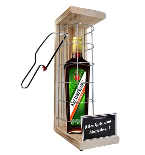 Kuemmerling Geschenk zum Muttertag Kuemmerling Geschenk Set - Eiserne Reserve Gitter Geschenkidee Text s/w Alles Gute zum Muttertag Kräuter Likör (1 x 0.50 l) Kuemmerling Geschenk zum Muttertag Kuemmerling Geschenk Set - Eiserne Reserve Gitter Geschenkidee Text s/w Alles Gute zum Muttertag Kräuter Likör (1 x 0.50 l) von Genial-Anders