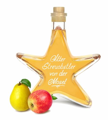 10x Alter Streuobstler Apfel & Birne 0,2 L Sternflasche fruchtig & mild 40% Vol Mengenrabatt von Geniess-Bar!