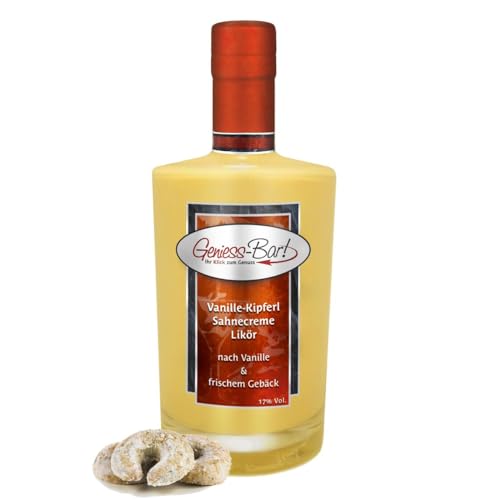 10x Vanille Kipferl Likör 0,35L preisgekrönt nach Vanille & frischem Gebäck 17% Vol 10x Vanille Kipferl Likör 0,35L preisgekrönt nach Vanille & frischem Gebäck 17% Vol von Geniess-Bar!