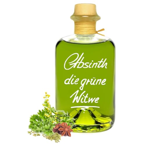 Absinth Die Grüne Witwe 1 l Testurteil SEHR GUT(1,4) Maximal erlaubter Thujongehalt 35mg/L 55% Vol. Spirituose von Geniess-Bar!