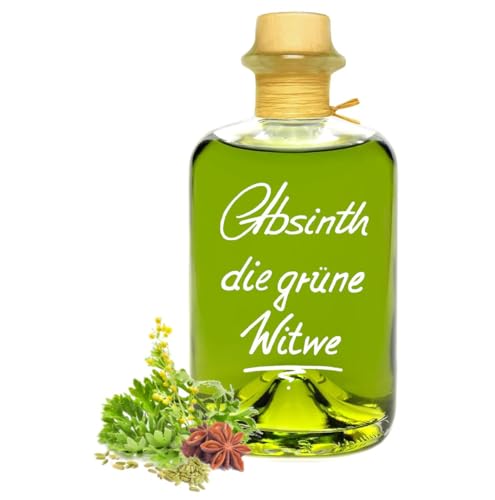 Absinth Die Grüne Witwe 1L Testurteil SEHR GUT(1,4) Maximal erlaubter Thujongehalt 35mg/L 55% Vol von Geniess-Bar!