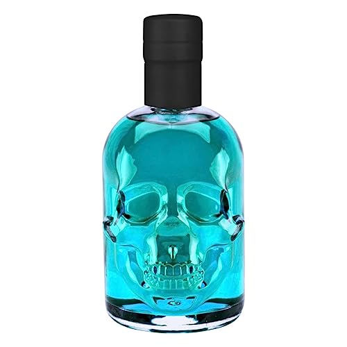 Absinth Skull Totenkopf Arctic Blue 0,2L 55% Vol mit maximal erlaubtem Thujon 35mg/L von Geniess-Bar!