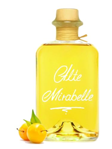 Alte Mirabelle 0,5L intensiv fruchtig & sehr mild Schnaps Obstler kein Brand 40% Vol. von Geniess-Bar!