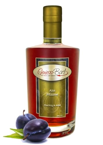 Alte Pflaume 0,35L fruchtig & sehr mild Edelspirituose Schnaps kein Brand 40% Vol Alte Pflaume 0,35L fruchtig & sehr mild Edelspirituose Schnaps kein Brand 40% Vol von Geniess-Bar!
