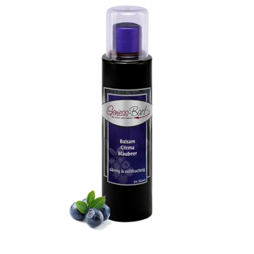 Geniess-Bar! Balsamico Creme Blaubeer (0,26 Liter) - Premium Crema di Aceto Balsamico di Modena IGP mit 3% Säure von Geniess-Bar!