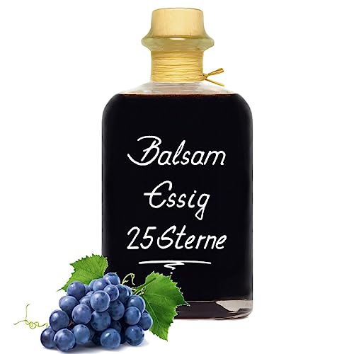 Balsam Essig 25 Sterne 1L fast sirupartig konzentriert und sehr mild 6% Säure von Geniess-Bar!