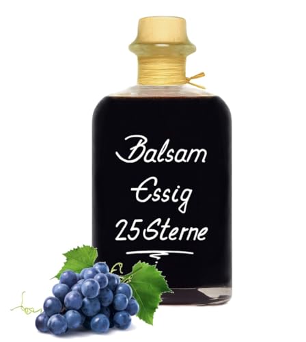 Aceto Balsamico Essig 25 Sterne - Balsamessig fast sirupartig konzentriert & sehr mild 1L von Geniess-Bar!