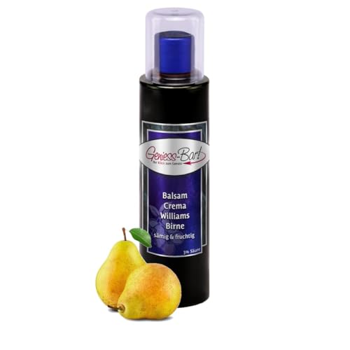 Geniess-Bar! Balsamico Creme Birne (0,26 Liter) - Premium Crema di Aceto Balsamico di Modena IGP mit 3% Säure von Geniess-Bar!