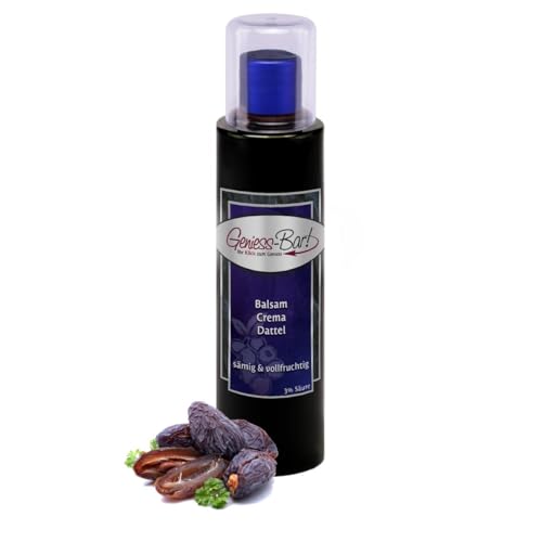 Geniess-Bar! Balsamico Creme Dattel (0,26 Liter) - Premium Crema di Aceto Balsamico di Modena IGP mit 3% Säure von Geniess-Bar!
