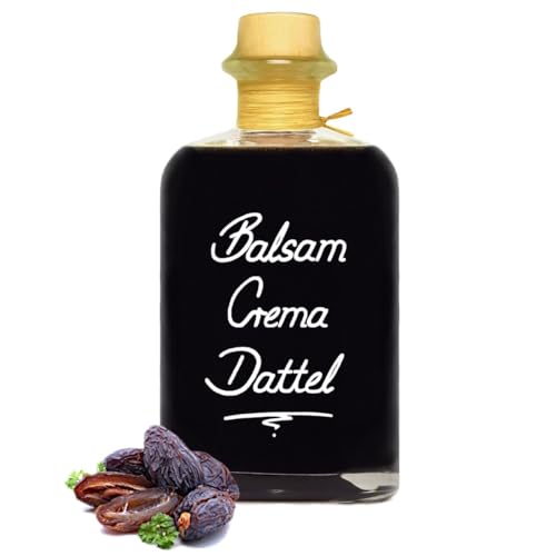 Balsamico Creme Dattel 1L 3% Säure Mit original Crema di Aceto Balsamico di Modena IGP. von Geniess-Bar!