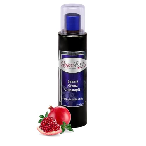 Geniess-Bar! Balsamico Creme Granatapfel (0,26 Liter) - Premium Crema di Aceto Balsamico di Modena IGP mit 3% Säure von Geniess-Bar!