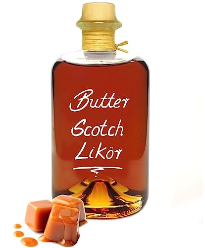 Butter Scotch Likör 1L Sehr aromatisch bonbonartig & lecker 18% Vol. von Geniess-Bar!