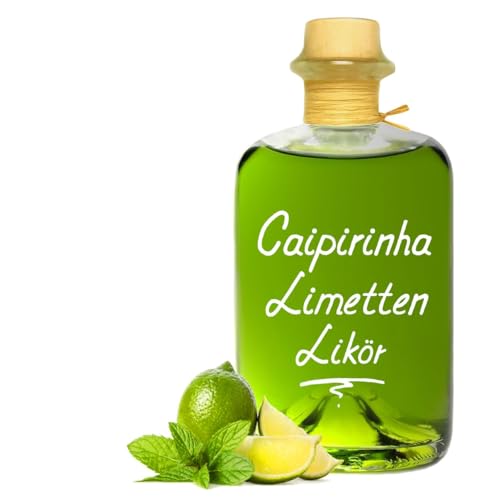 Caipirinha Limettenlikör 0,5 L spritzig fruchtiger Cocktail Likör 16% Vol von Geniess-Bar!