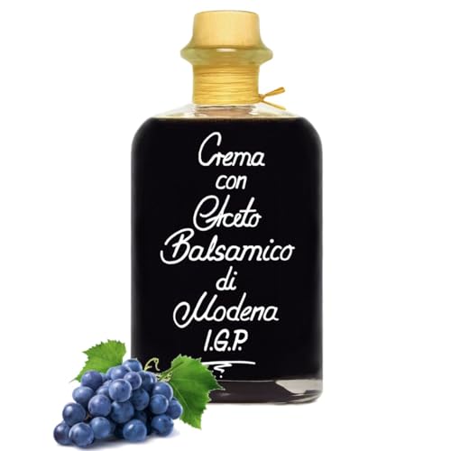 Crema di Aceto Balsamico di Modena IGP 0,5 L dickflüssig & sehr mild 3% Säure von Geniess-Bar!