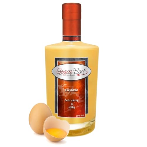Eierlikör 0,7L - Sehr sämig und süffig! Likör 20% Vol. Eierlikör 0,7L - Sehr sämig und süffig! Likör 20% Vol. von Geniess-Bar!