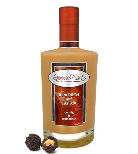 Eierlikör auf Rum Trüffel 0,7L cremig, aromatisch und sehr süffig 20% Vol Eierlikör auf Rum Trüffel 0,7L cremig, aromatisch und sehr süffig 20% Vol von Geniess-Bar!