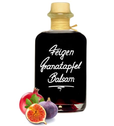 Feigen Granatapfel Balsam Essig - Spezialität 0,7L balsamartig fruchtig & mild 5% Säure von Geniess-Bar!