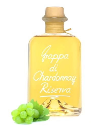 Grappa Chardonnay Riserva holzfassgereifte Edelgrappa 0,7L sehr mild 40% Vol. von Geniess-Bar!