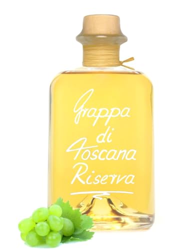 Grappa di Toscana Riserva 0,5L Barrique gereift harmonisch & sehr mild 40% Vol von Geniess-Bar!