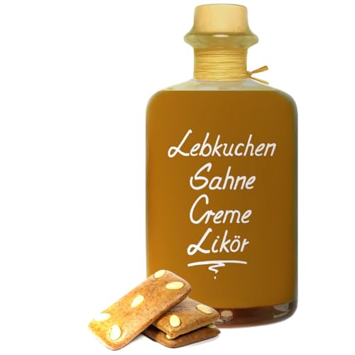 Lebkuchen Sahnecreme Likör 0,7L Weihnachtslikör Präsent Winterlikör Sahne Likör Geschenkidee von Geniess-Bar!