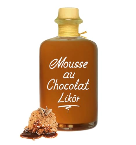 Mousse au Chocolat Likör 500 ml Explosion von Kakao & Schokolade 17% Vol. von Geniess-Bar!