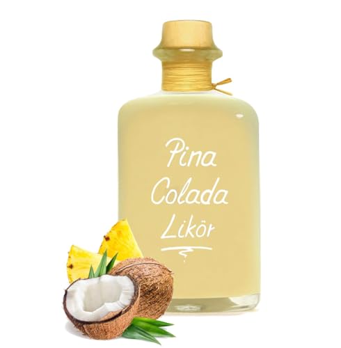 Pina Colada Sahne Creme Likör 0,5L einfach unwiderstehlich 18% Vol von Geniess-Bar!