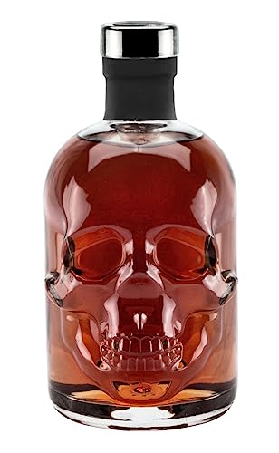 Rum 15 Jahre 0,5L Piraten Skull Totenkopf Flasche Caribbean Ron Solera Reserva 40% Vol 500ml von Geniess-Bar!