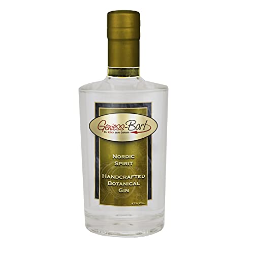 Premium Gin 0,35L 47% Vol. - Nordic Spirit handcrafted Botanical von Geniess-Bar!