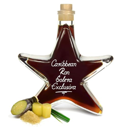 Rum Spirit Solera Exclusiva Sternflasche 0,2 L Explosion karibischer Aromen & sehr weich 40% Vol von Geniess-Bar!