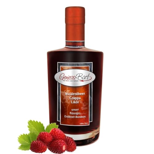 Walderdbeer Grappa Likör 0,7L mit wunderbarer Duft- & Fruchtnote 18% Vol. Walderdbeer Grappa Likör 0,7L mit wunderbarer Duft- & Fruchtnote 18% Vol. von Geniess-Bar!