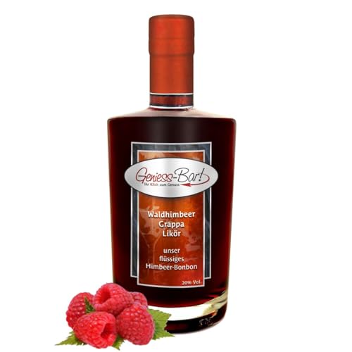 Waldhimbeer Grappa Likör 0,5L ein Feuerwerk der Aromen! 20% Vol. Waldhimbeer Grappa Likör 0,5L ein Feuerwerk der Aromen! 20% Vol. von Geniess-Bar!