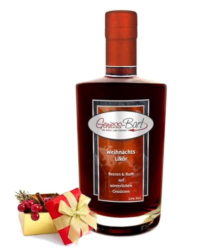 Weihnachtslikör 0,35L wunderbar nach roten Beeren Kräutern & Rum 22% Vol Weihnachtslikör 0,35L wunderbar nach roten Beeren Kräutern & Rum 22% Vol von Geniess-Bar!