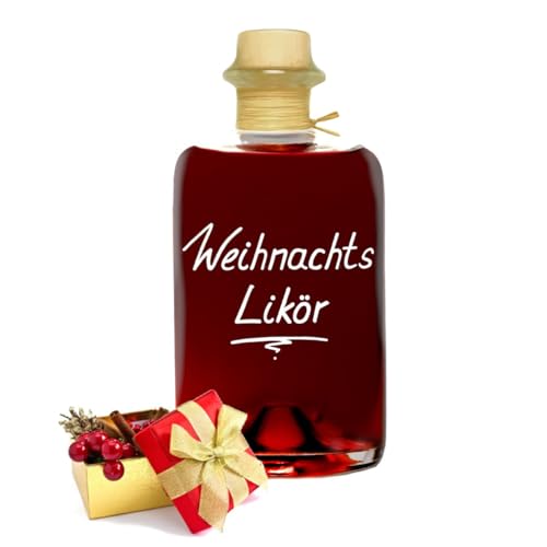 Weihnachtslikör 0,7L Rote Beeren mit Gewürzen & einem Schuss Rum 22% Vol von Geniess-Bar!