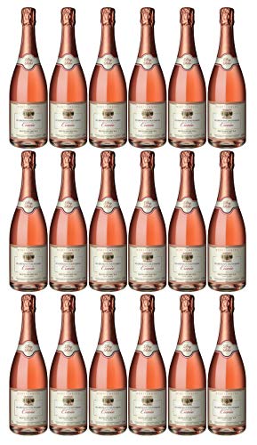 Heilbronner Staufenberg Cuvée Rosé Sekt Dry, Genossenschaftskellerei Heilbronn, Württemberg (18 x 0,75 l) von Genossenschaftskellerei Heilbronn
