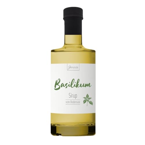 BIO Basilikum Sirup 3x 350 ml - Genüssle Basilikum Sirup vom Bodensee BIO Basilikum Sirup 3x 350 ml - Genüssle Basilikum Sirup vom Bodensee von Genüssle
